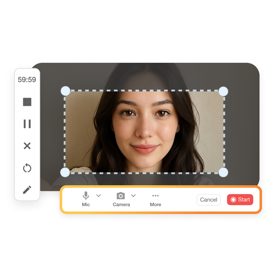 Record sprint reviews using Visla’s Sprint Review Video Creator.